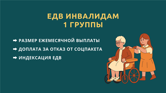 Что входит в социальный пакет инвалида?