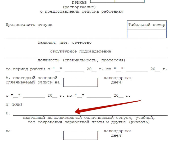 Как отразить учебный отпуск в рабочих документах