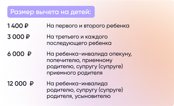 Как получить налоговый вычет на детей через налоговую?